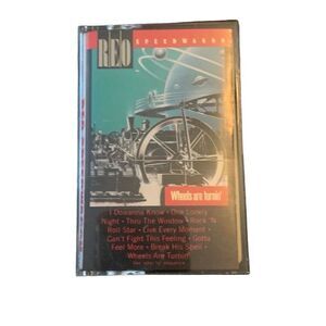Pre Owned Music Cassette REO Speedwagon Wheels Are Turnin
